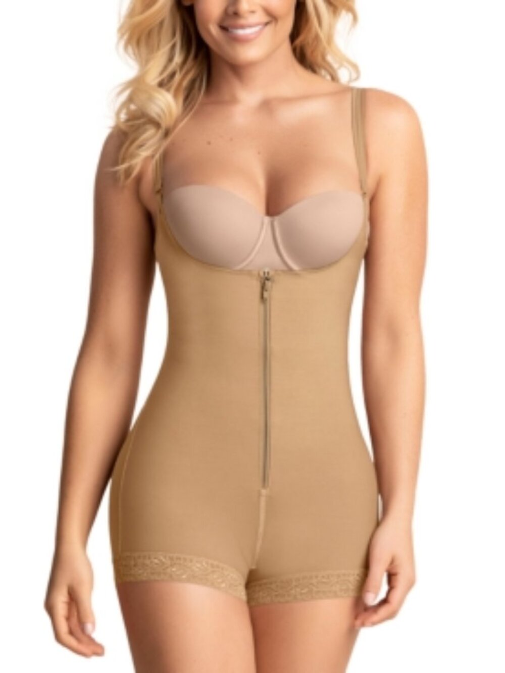 Leonisa Women's Firm Compression BoyShorts Bottom Body Shaper 018678